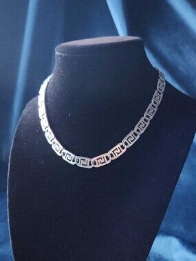 Long and thick 25 inch silver chain